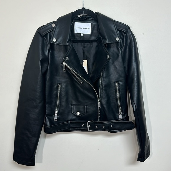 Rebecca Minkoff Moto‎ Jacket Small NWT - Picture 3 of 7